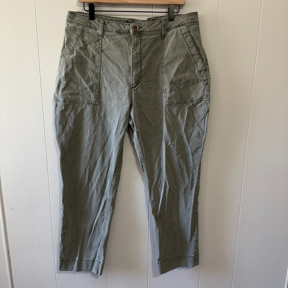green‎ cargo straight pants Size 16 Old navy adjustable waist